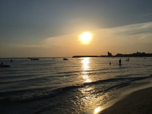 tramonto Torre san Giovanni