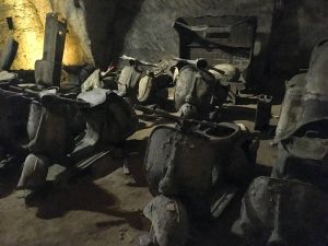 i tesori scoperti nella galleria borbonica