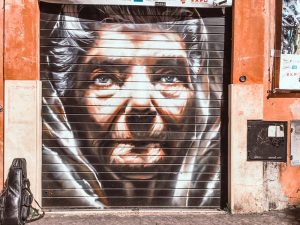 murales a trastevere roma