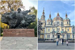 parco panfilov e cattedrale dell'ascensione